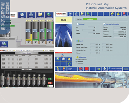 塑料行業(yè)物料自動(dòng)化管理系統(tǒng)